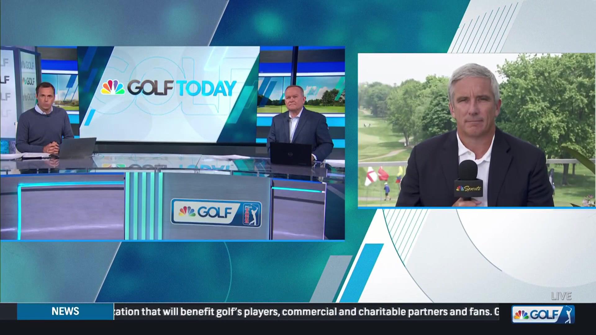 Golf Today on GolfPass Golf Today Segments Monahan defends PGA Tour, LIV unification